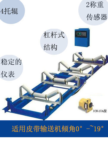 17a型电子皮带秤称重物料